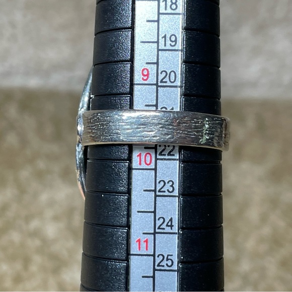 Roman glass and sterling silver ring - Picture 7 of 9